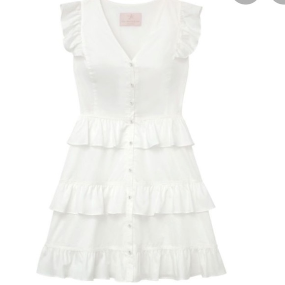 Ann Tiered Cotton Dress
GAL MEETS GLAM COLLECTION - Picture 3 of 5